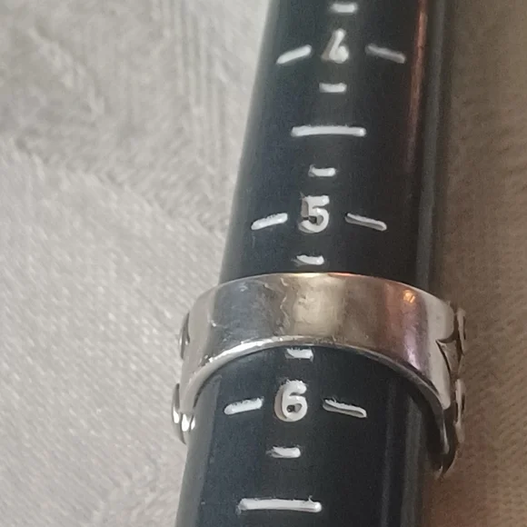 Konstantino Diamond Scroll Ring, SS &18k, Size 5.5 - Picture 11 of 13